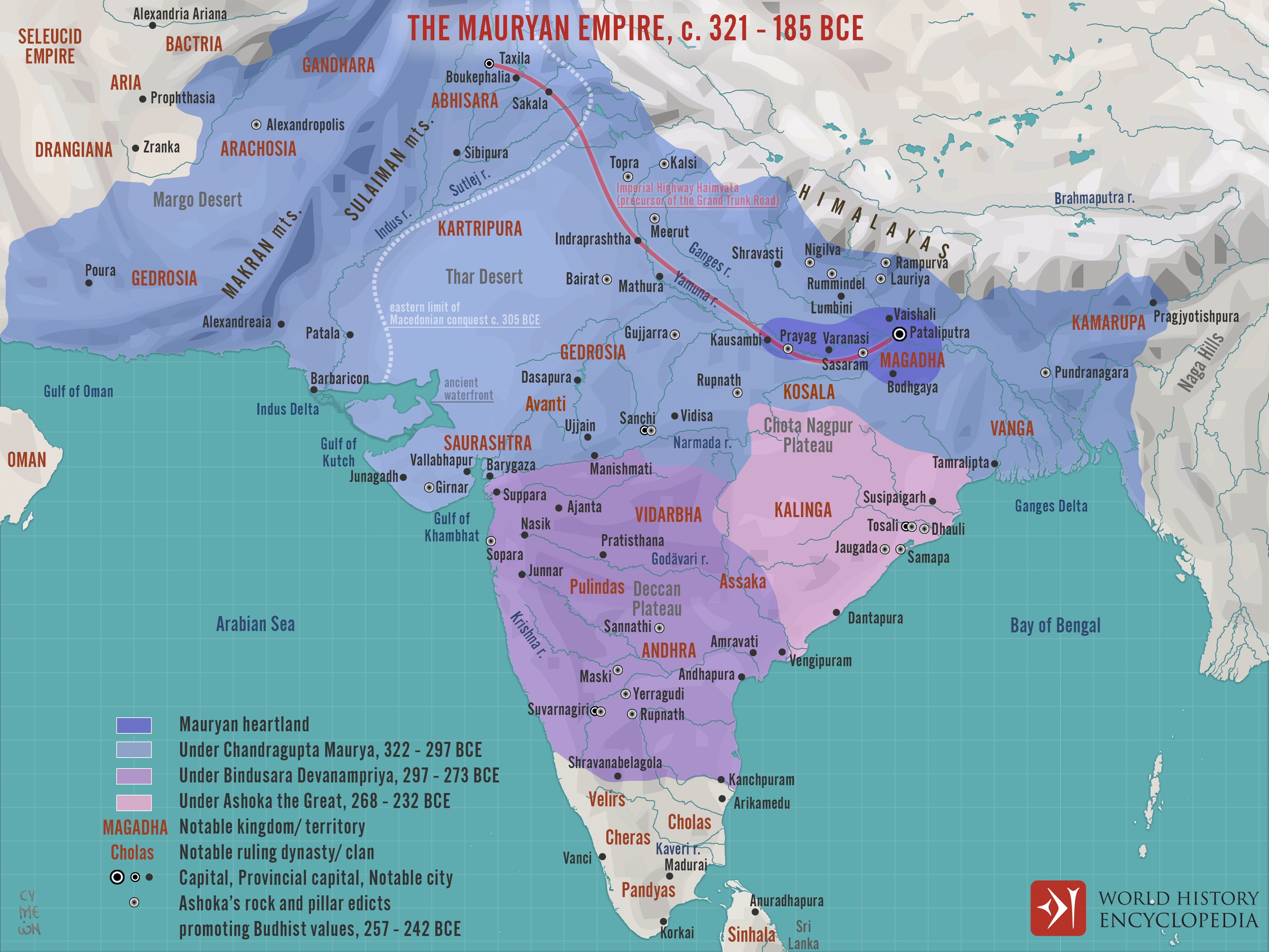 Maurya Dynasty In India: From Chandragupta To Ashoka