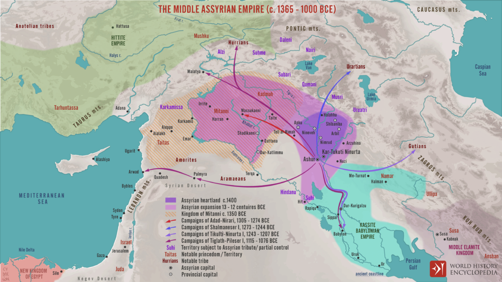 Mesopotamian Empires Ancient Dynasties   Empires Of Mesopotamia Map Navigating The Lands Of Ancient Kings.httpswww.worldhistory.orguploadsimages15147 1 1024x576 