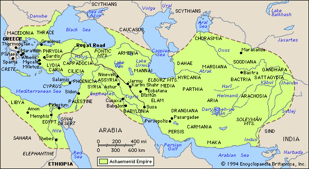 How Did Persia Govern Its Large Empire