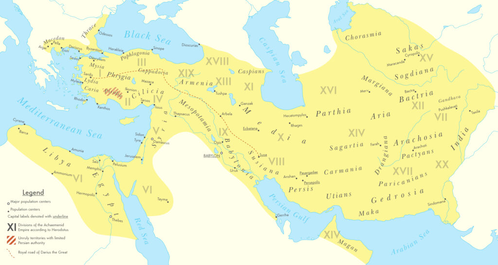 What Countries Were Part Of The Persian Empire