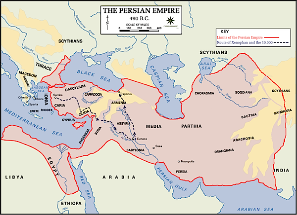 Where Was The Persian Empire