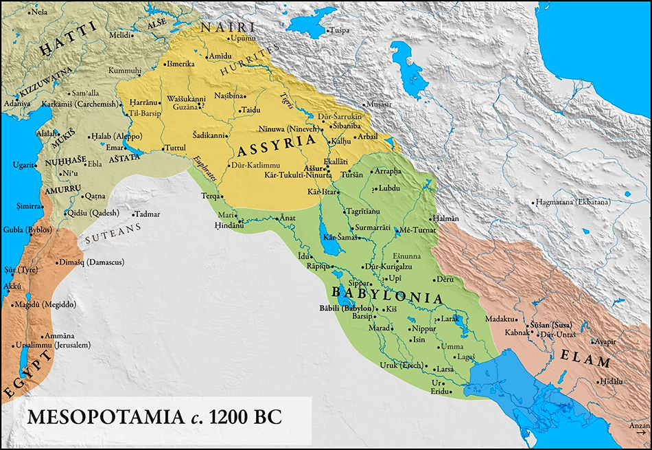 Empires Of Mesopotamia Map: Navigating The Lands Of Ancient Kings
